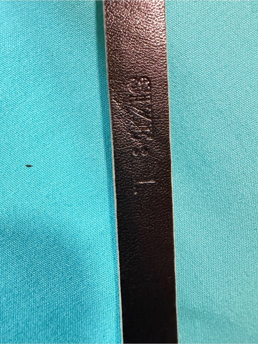Black Women's Belt with Gold Buckle